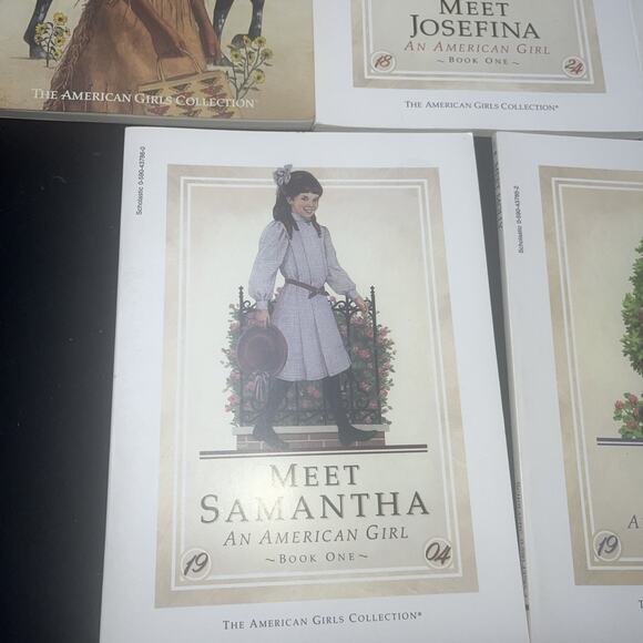 5 American Girl Collection Books Book One Samantha Kristen Molly Josefina Kaya - Picture 5 of 11